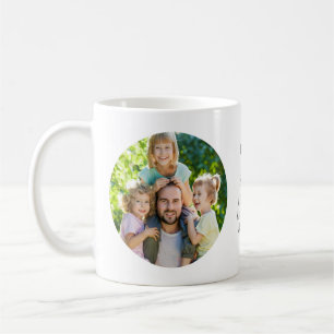 Best Dad Ever Custom Photo Coffee Mug