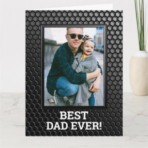 Best Dad Ever Custom Photo Father’s Day Card
