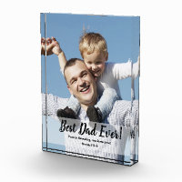Best Dad Ever! Custom Photo Father's day