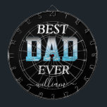 Best Dad Ever Custom Photo Father's Day  Dart Board<br><div class="desc">Best Dad Ever Custom Photo Father's Day 
This trendy,  elegant summer  Dart Board of 2024,  Customize these happy Father's Day,  DAD with your child's favorite photo and name. A great gift to all  Dart Board and a photo,  from the kids! "Best Dad Ever" Custom Photo Father's Day  Dart Board</div>
