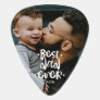 Best Dad Ever Custom Photo Father's Day Gift Name  Guitar Pick