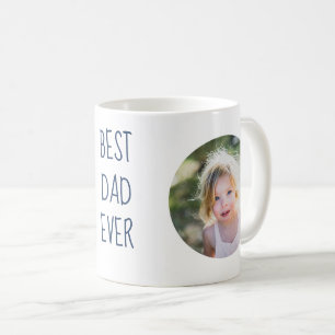 Best Dad Ever Custom Photo Mug