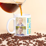 Best Dad Ever Custom Photo Mug<br><div class="desc">Personalize this mug with your text and photo(s) to create a one-of-a-kind gift! Available in more colors.</div>