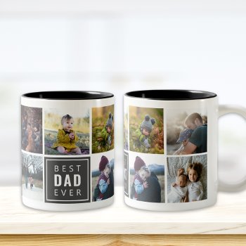 Best Dad Ever Custom Photo Mug by TrendItCo at Zazzle