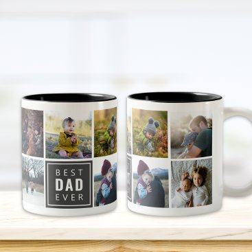 Best DAD Ever Custom Photo Mug