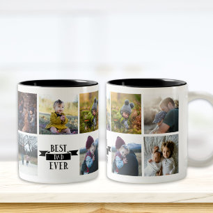 Best Dad Ever Custom Photo Mug