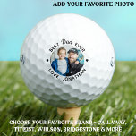 Best DAD Ever Custom Photo Personalized Callaway Golf Balls<br><div class="desc">Best Dad Ever ... Two of your favorite things , golf and your kids ! Now you can take them with you as you play 18 holes . Customize these golf balls with your child's favorite photo and name . Whether it's a father birthday, fathers day or Christmas, these dad...</div>