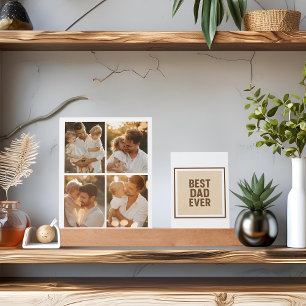 Best Dad Ever   Custom Photo Wall Decor  Picture Ledge