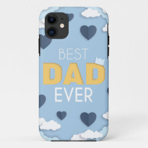 Best Dad Ever Cute Father's Day iPhone 11 Case