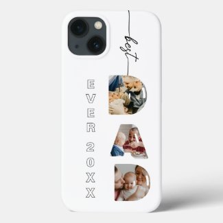 Best DAD ever Dad Letters 3 Photos Collage