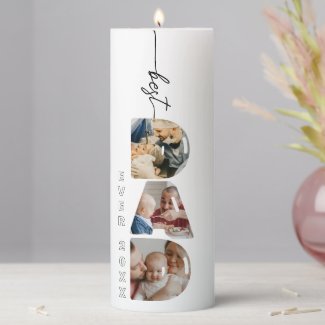 Best DAD ever Dad Letters 3 Photos Collage