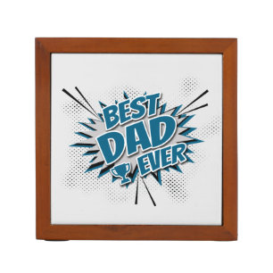 Best Dad Ever Desk Organizer