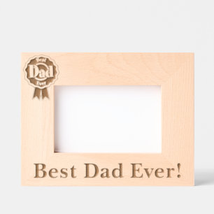 Best Dad Ever! Engraved Frames