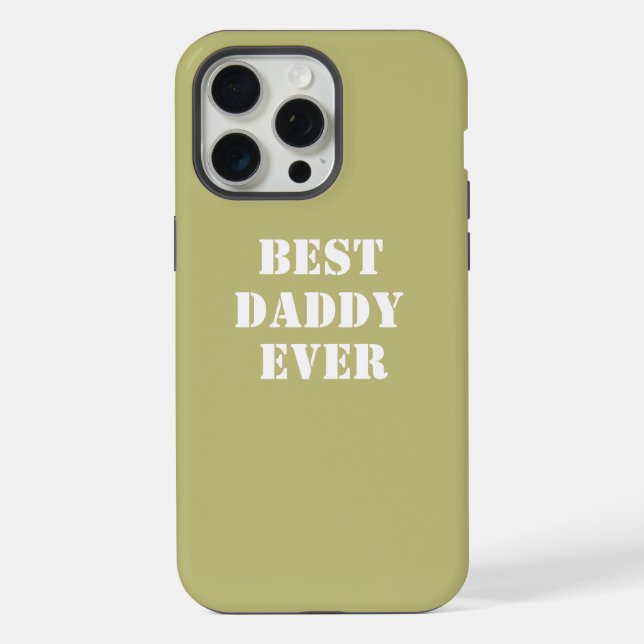Best dad ever EST Iphone Case (Back)