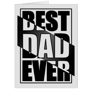 Best Dad Ever Extra Large Father’s Day Card