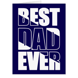 Best Dad Ever Extra Large Father’s Day Card