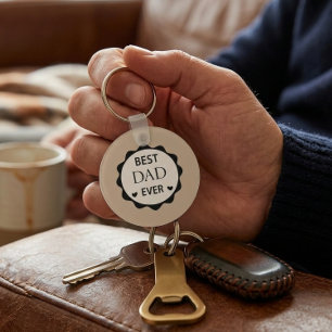 Best Dad Ever Father’s Day C2025 Keychain
