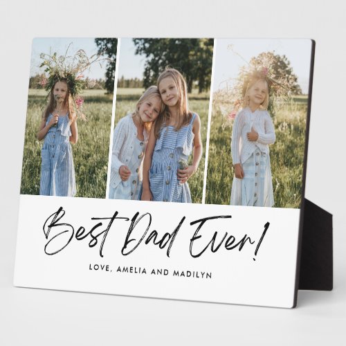 Best Dad Ever Fatherâs Day Plaque