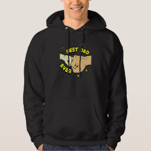 Best Dad Ever Father & Son Fist Bump Father's Day Hoodie