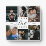 Best Dad Ever | Father's Day 6 Photo Collage Plaque Best Dad Ever | Father's Day 6 Photo Collage Plaque