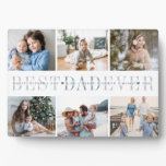 Best Dad Ever | Father's Day 6 Photo Plaque