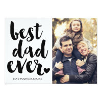 BEST DAD EVER | FATHERS DAY CARD