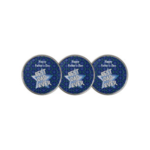 Best Dad Ever Father's Day Golf Ball Marker