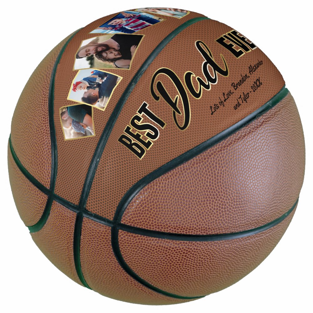Disover Best Dad Ever Father's Day Keepsake Basketball