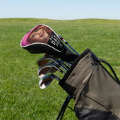 Best Dad Ever Father's Day Photo Golf Head Cover (In Situ)