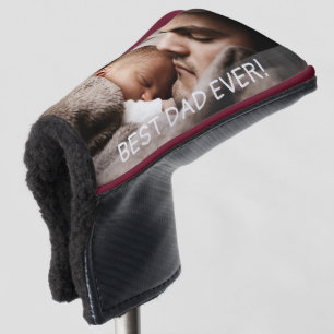 Best Dad Ever Father's Day Photo Golf Head Cover