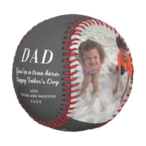  Best Dad Ever Fathers Day Photo Keepsake Name Baseball