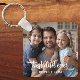 Best Dad Ever Father's Day Script Photo