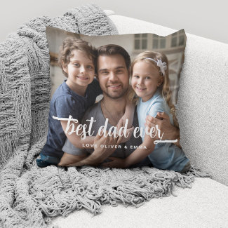 Best Dad Ever Father's Day Script Photo