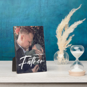 Best Dad Ever Father's Day Thank You Photo Plaque