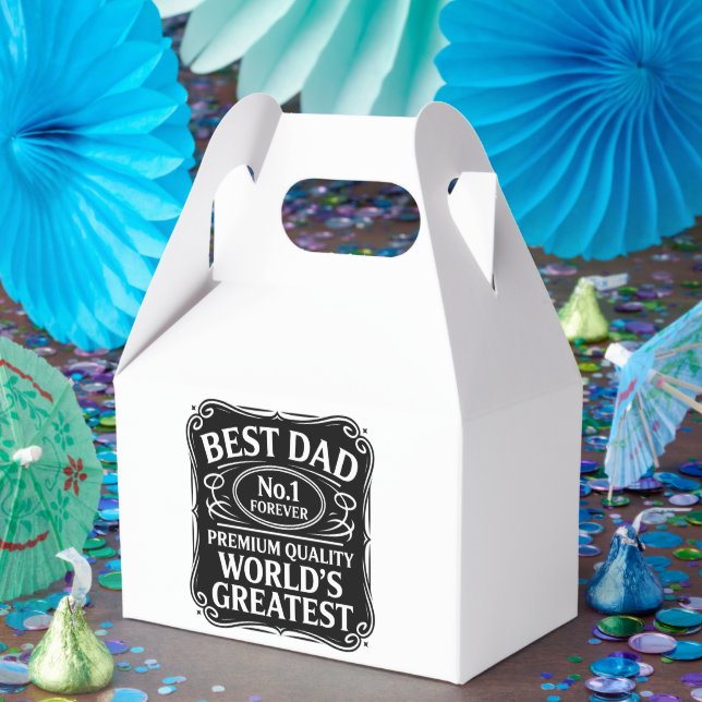 Best Dad Ever Favor Boxes (Party)