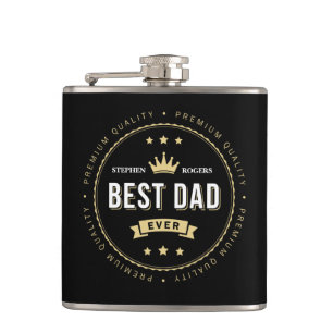 Best Dad Ever Flask