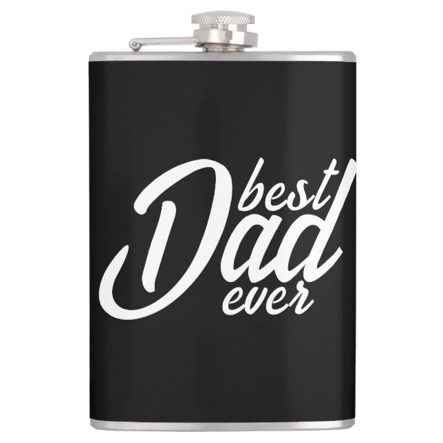 Best Dad ever Flask (Front)