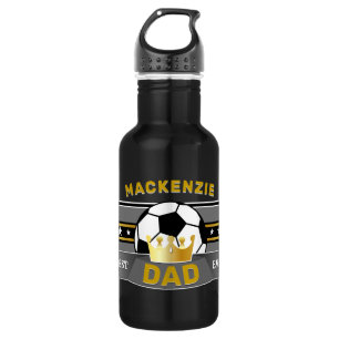 Best DAD Ever FOOTBALL Sport Stainless Steel Water Bottle