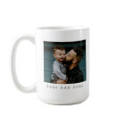 Best Dad Ever Full Photo Personalized