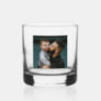 Best Dad Ever Full Photo Personalized Whiskey Glass