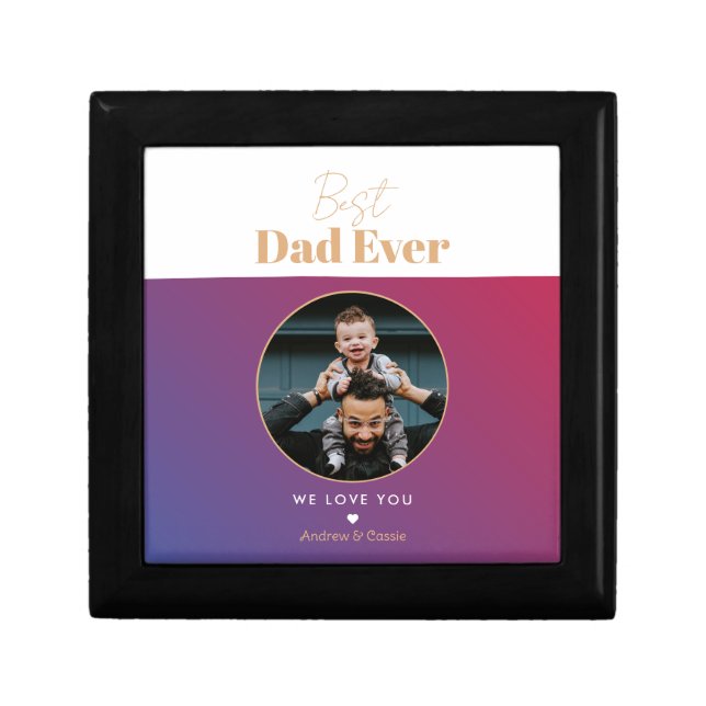 Best dad ever gift box (Front)