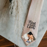 Best dad ever-Gift from Daughter rose gold Neck Tie<br><div class="desc">On your wedding day,  reminisce with your dad about the adorable little one he once was by gifting him this personalized father-of-the-bride rose gold tie featuring you and your father and your childhood photo. Alternatively,  surprise him with this sweet gesture as a Father's Day gift</div>