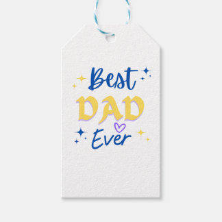 best dad ever gift tags