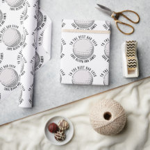 Best Dad Ever Golf Ball Pattern Kids Names