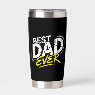 Best Dad Ever Graffiti Art Insulated Tumbler