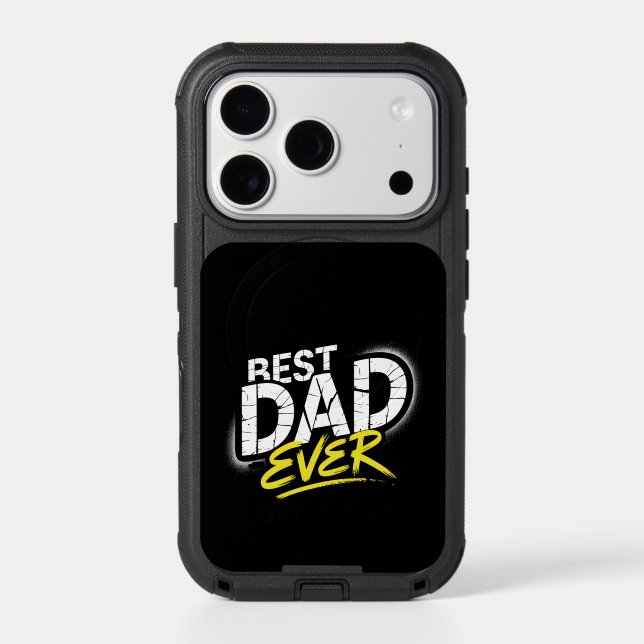 Best Dad Ever Graffiti Art Otterbox iPhone Case (Back)