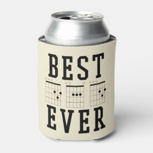 Best Dad Ever Guitar Chords   Father's day Gift Can Cooler