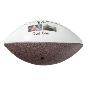 best dad ever happy father's day add your photo football