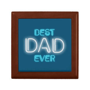 Best Dad Ever Happy Father's Day Gift Box