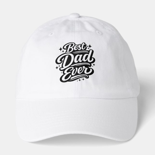 Best Dad Ever  Hat (Front)